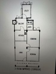 Blk 108 Toa Payoh North (Toa Payoh), HDB 3 Rooms #566155851